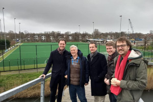 PvdA op bezoek bij de Hockey Club Catwijck