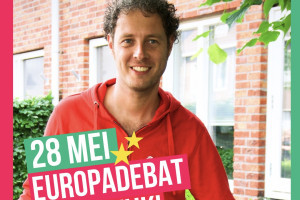 Kom ook 28 mei naar het Europese verkiezingsdebat in de Roskam!