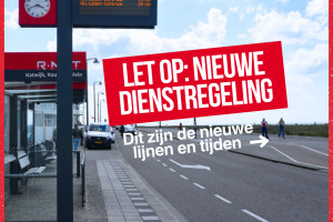 Nieuwe dienstregeling, maar de laatste dagen is het reizen met de bus niet vanzelfsprekend.