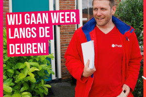 Wij gaan weer langs de deuren!