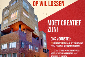 Wie de wooncrisis op wil lossen, moet creatief zijn!